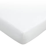 Bianca 180 Thread Count Egyptian Cotton Fitted Sheet White