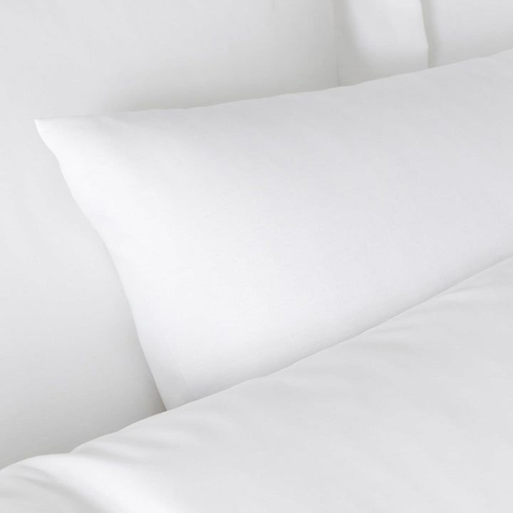 180 Thread Count Egyptian Cotton Pillowcase Pair White - Ideal
