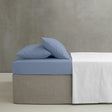 Catherine Lansfield Easy Iron 172 Thread Count Fitted Sheet - Blue