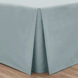 Catherine Lansfield Easy Iron Percale Valance Sheet - Easy Iron Percale Duckegg Base Valance