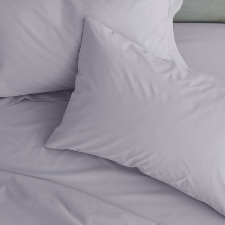 Catherine Lansfield Easy Iron Percale Pillowcases - Easy Iron Percale Lilac