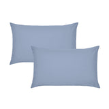 Catherine Lansfield Easy Iron Percale Pillowcases - Easy Iron Percale Pillowcases Lansfield Blue