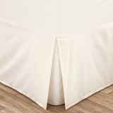 Catherine Lansfield Easy Iron Percale Valance Sheet - Easy Iron Percale Platform Valance Cream