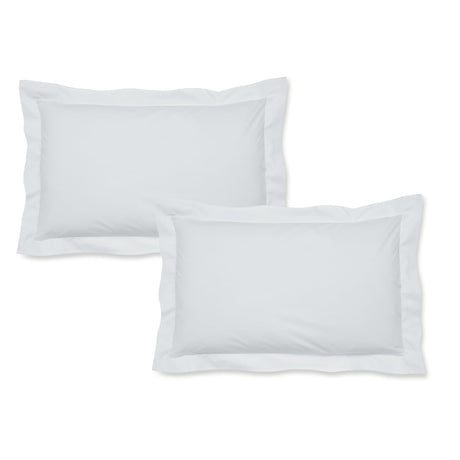 Catherine Lansfield Easy Iron Percale Pillowcases - Easy Iron Percale White Oxford Pillowcases