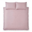 Tia Trellis Duvet Cover Set - Blush