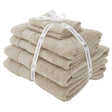 Catherine Lansfield Anti-Bacterial 500gsm 6 Piece Towel Bale - Natural