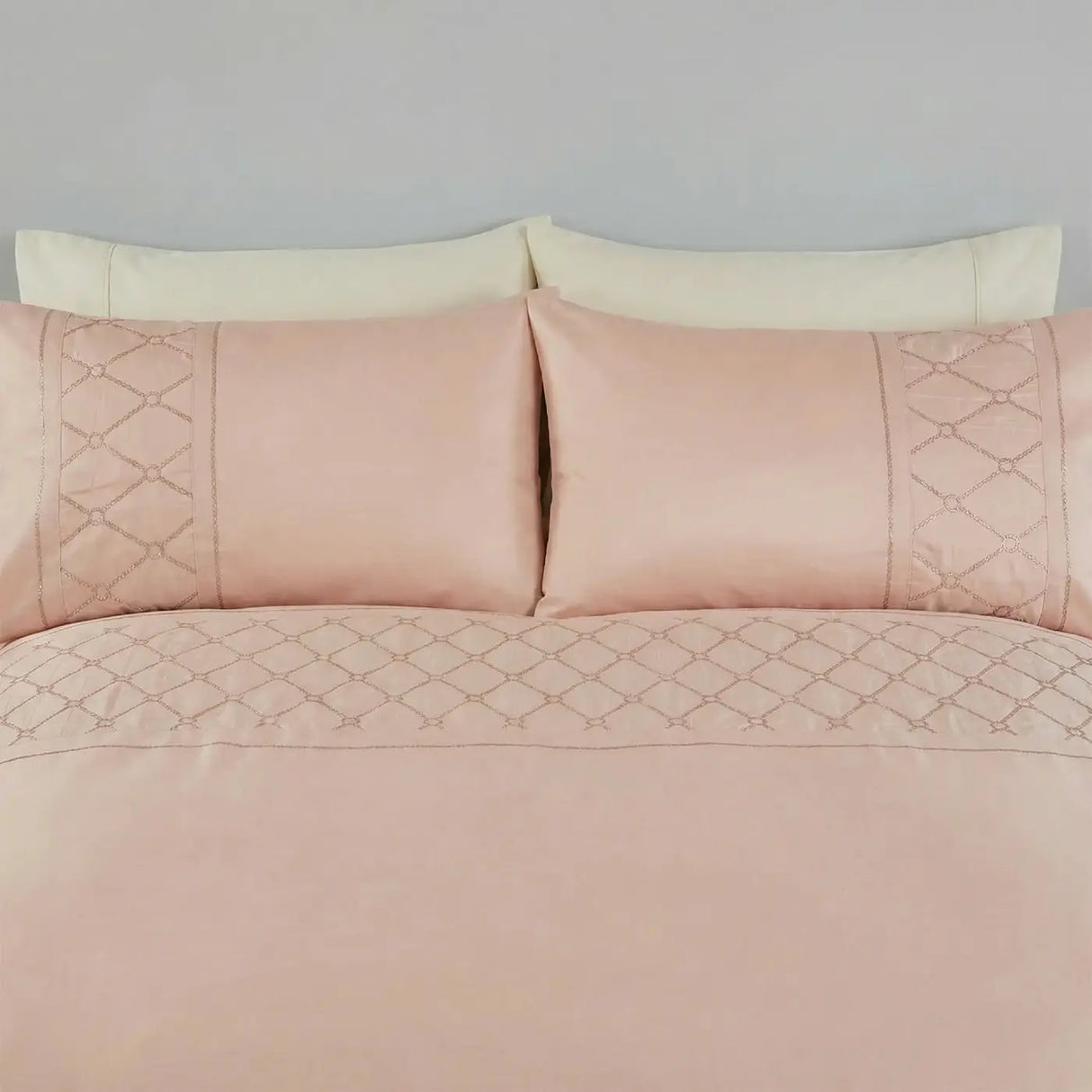 Monaco Duvet Blush Cover Set 4