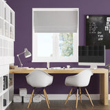 Knightsbridge Smoke Made To Measure Roman Blind by Style Furnishings