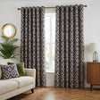 Marrakech Geometric Eyelet Curtains 1