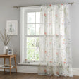 Spring Glade Floral Voile Curtain Panel 1