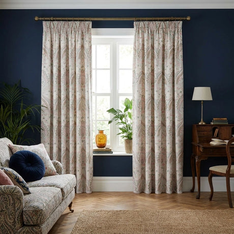 Palais Lined Pencil Pleat Tape Top Curtains 1