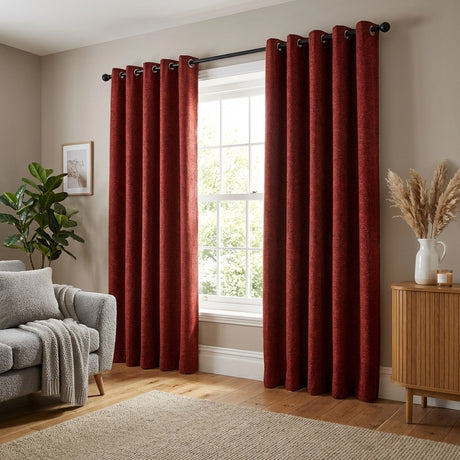 Galaxy Room Darkening Eyelet Curtains 1