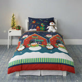 Santa's Grotto Duvet Cover Set by Rapport Home