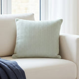 Skye 100% Cotton Duck Egg Cushion Cover 17" x 17
