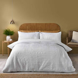 Catherine Lansfield Folkstone Geo Geometric Duvet Cover Set - Natural image 2