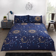 Celestial Duvet Cover Set - Black