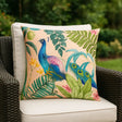 Peacock Outdoor Cushion Cover 17" x 17" - Blush