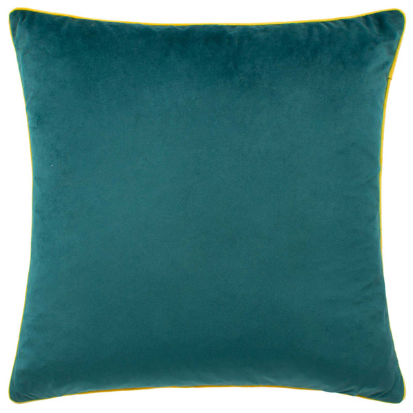 Meridian Velvet Cushion Cover Teal + Cylon