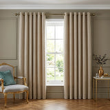 Hebden Lined Eyelet Curtains 7