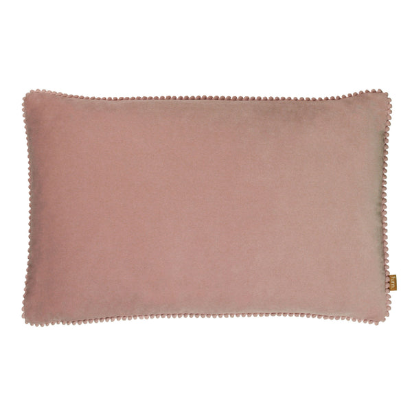 Cosmo Rectangular Velvet Cushion Cover Blush