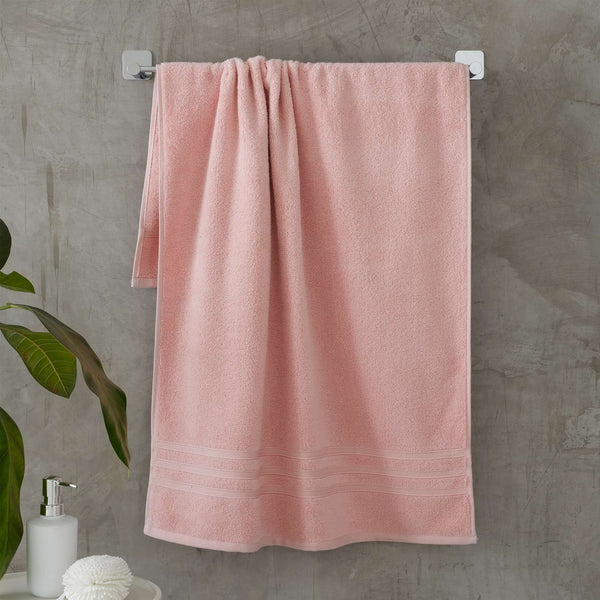 Zero Twist Bath Sheet Pair Pink