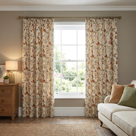Grove Lined Tape Top Pencil Pleat Curtains 4