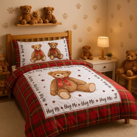 Hug Me Bear Duvet Cover Set by Rapport Home