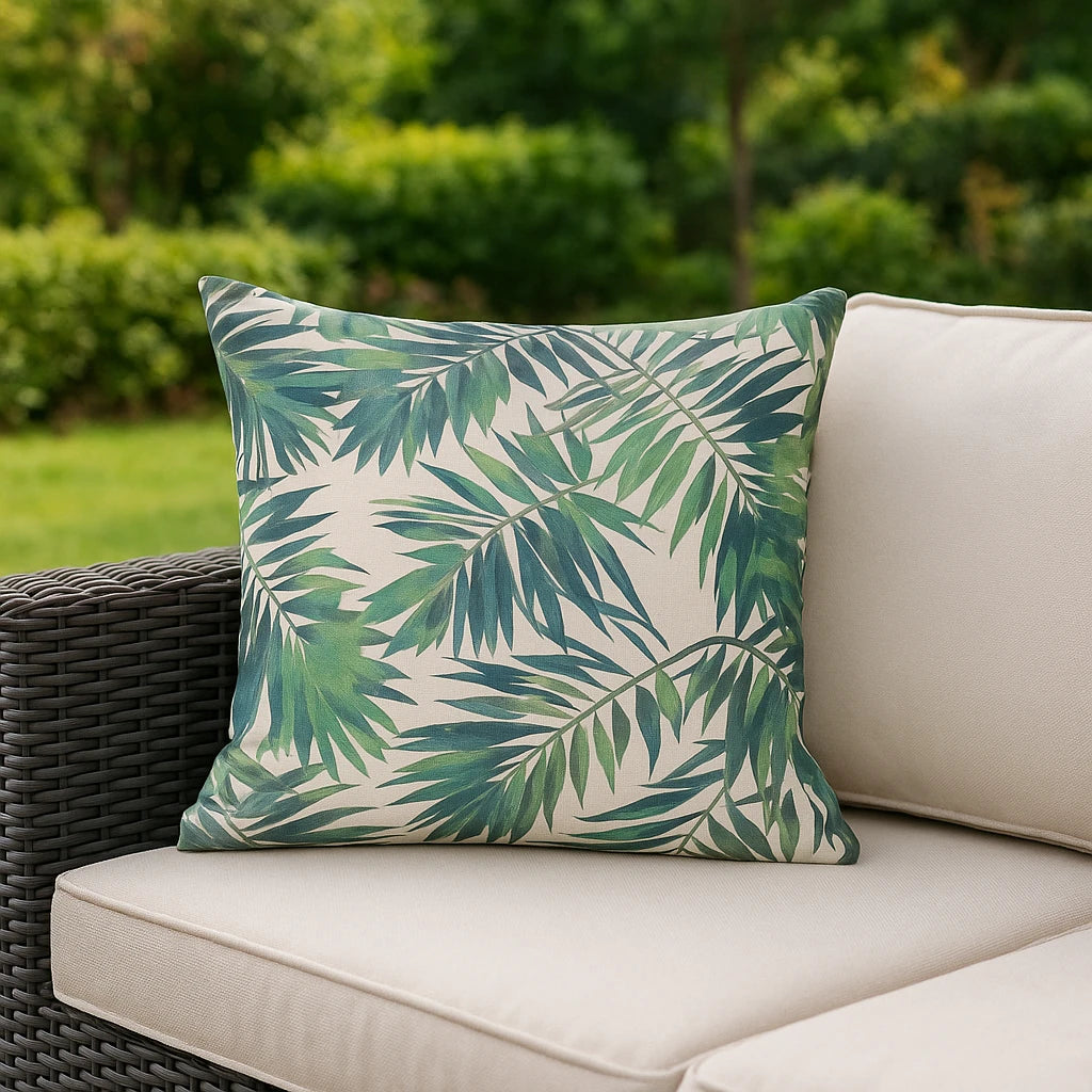 Jungle Outdoor Cushion Cover 22" x 22" (55cm x 55cm) by Alan Symonds