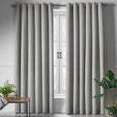 Blackout Linen Look Eyelet Curtains by Alan Symonds