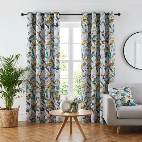 Giverny Blockout Eyelet Curtains 1