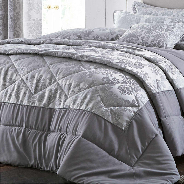 Damask Jacquard Quilted Bedspread