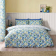 Catherine Lansfield Tilly Floral Duvet Cover Set - Blue