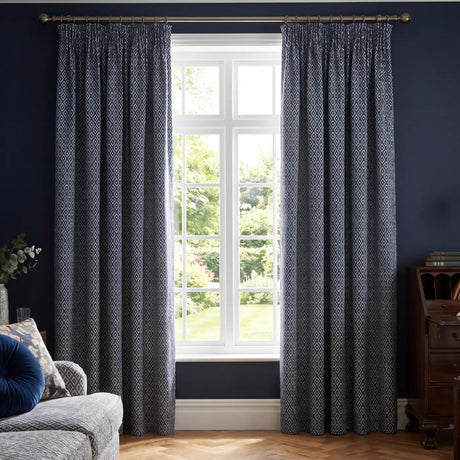 Aztec Diamond Tape Top Curtains 1