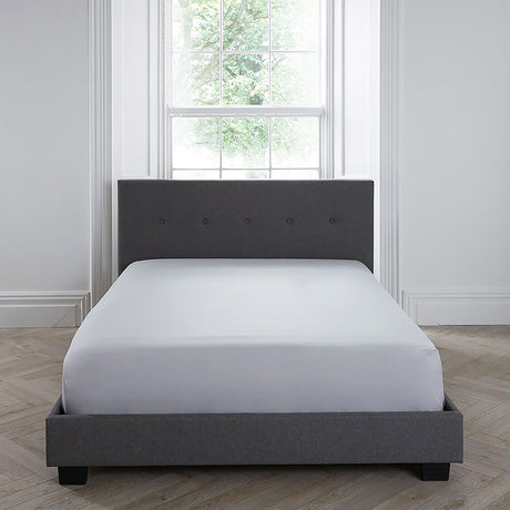 Plain Dye Fitted Sheet 32cm Deep by Serene