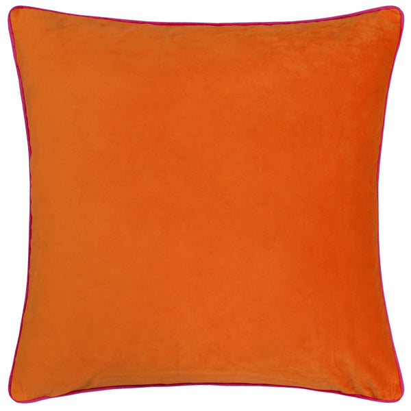 Meridian Velvet Cushion Cover Clementine + Hot Pink