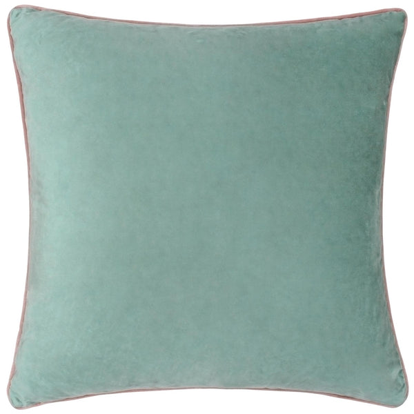 Meridian Velvet Cushion Cover Mineral + Blush
