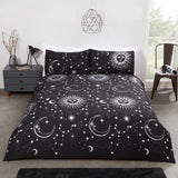 Celestial Duvet Cover Set - Black image 3