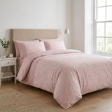 Blossom Jacquard Floral Woven Duvet Cover Set 1