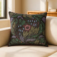 Laurence Llewelyn-Bowen Rambleicious Velvet Filled Cushion 55cm x 55cm - Green