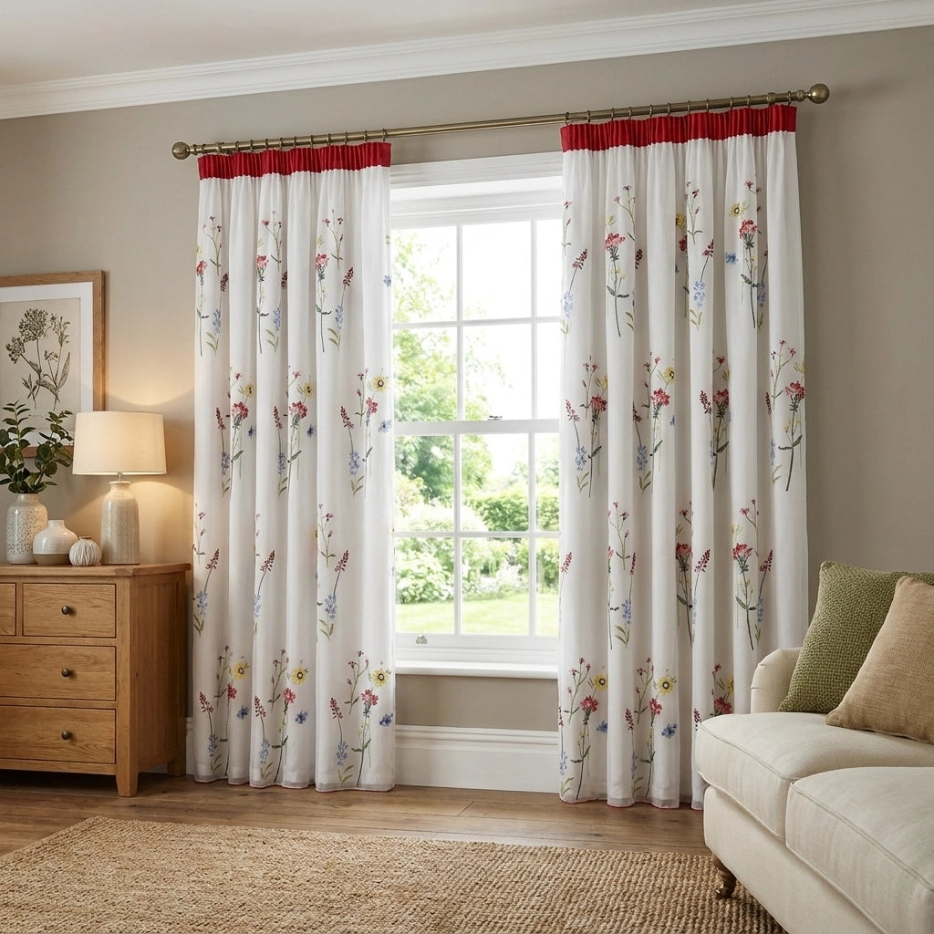 Springfield Tape Top Voile Curtains