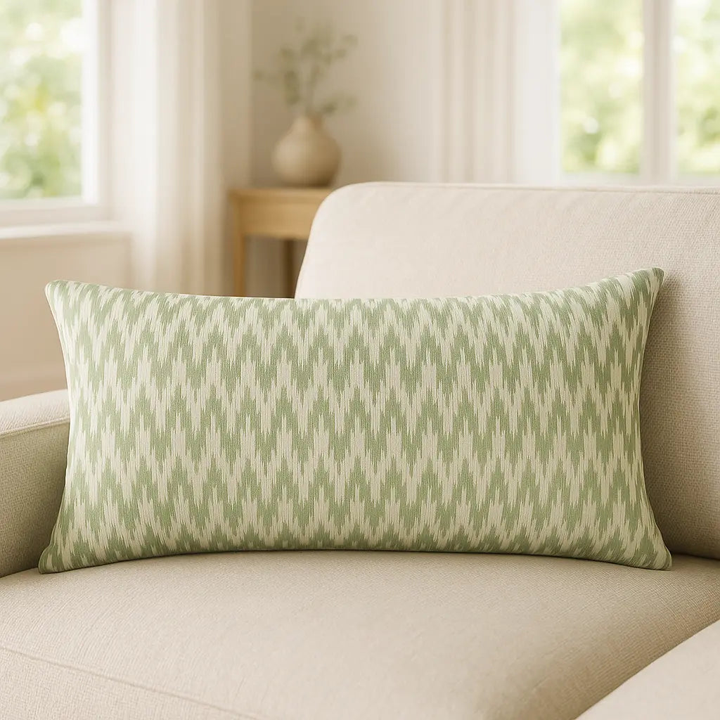 Hutton Sage Cushion Cover 30cm x 65cm