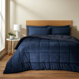 Catherine Lansfield Cosy Cord Coverless 6.5 Tog Double Duvet 200cm x 200cm 6