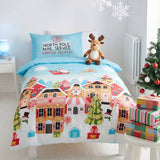 Gingerbread Town Duvet Cover Set by Rapport Home