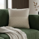 Rona 100% Cotton Natural Cushion Cover 17" x 17