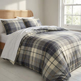 Lomond Check Flannelette Duvet Cover Set by Rapport Home