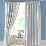 Appletree Heritage Collier Floral Jacquard Pencil Pleat Curtains