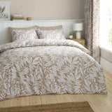 Catherine Lansfield Sorrel Leaf Duvet Cover Set - Green image 2