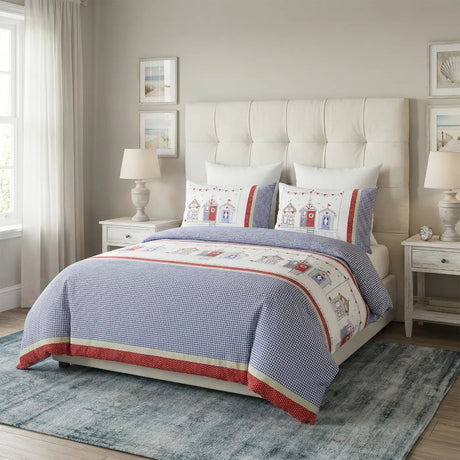 Beach Hut Duvet Cover Set 1