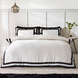 Catherine Lansfield So Soft Mono Panel Duvet Cover Set