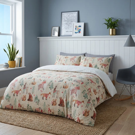 Woodland Animals Duvet Cover Set 1
